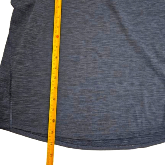 ATHLETA Navy Blue Athletic Shirt - Picture 4 of 10